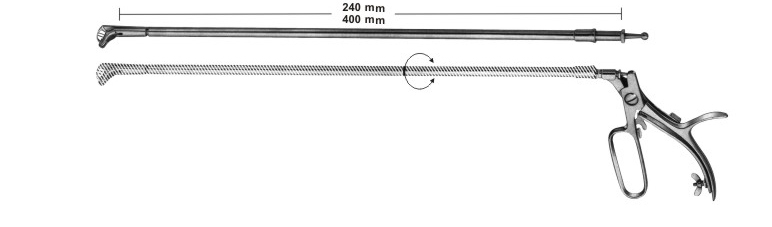 Biopsy forceps for rectum